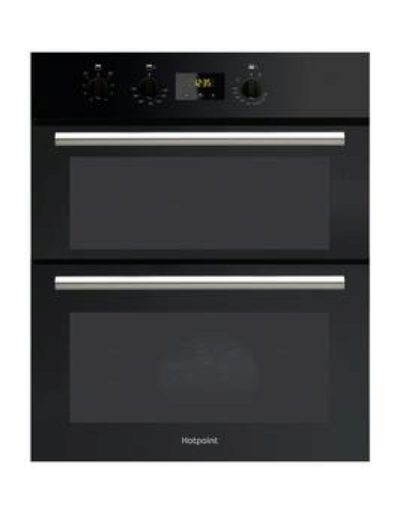 Hotpoint Du2540Bl 60Cm Electric Built-Under Double Oven - Oven With Installation Hotpoint Du2540Bl 60Cm Electric Built-Under Double Oven - Oven With Installation